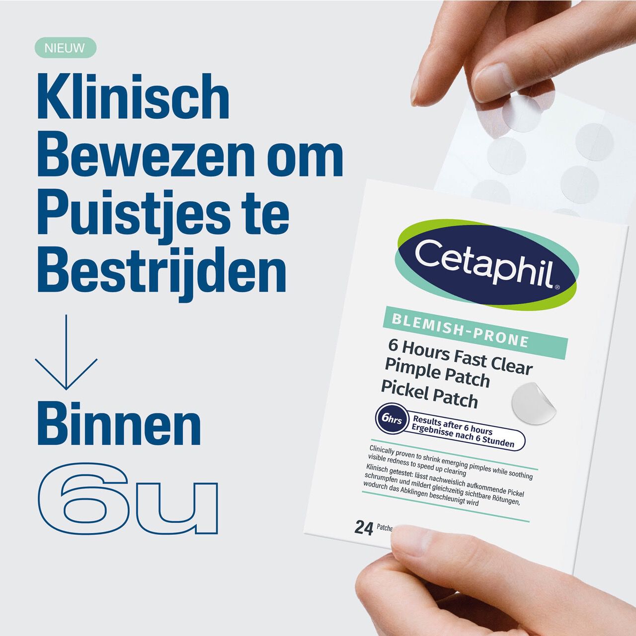 Cetaphil 6 hour fast clear pimple patch